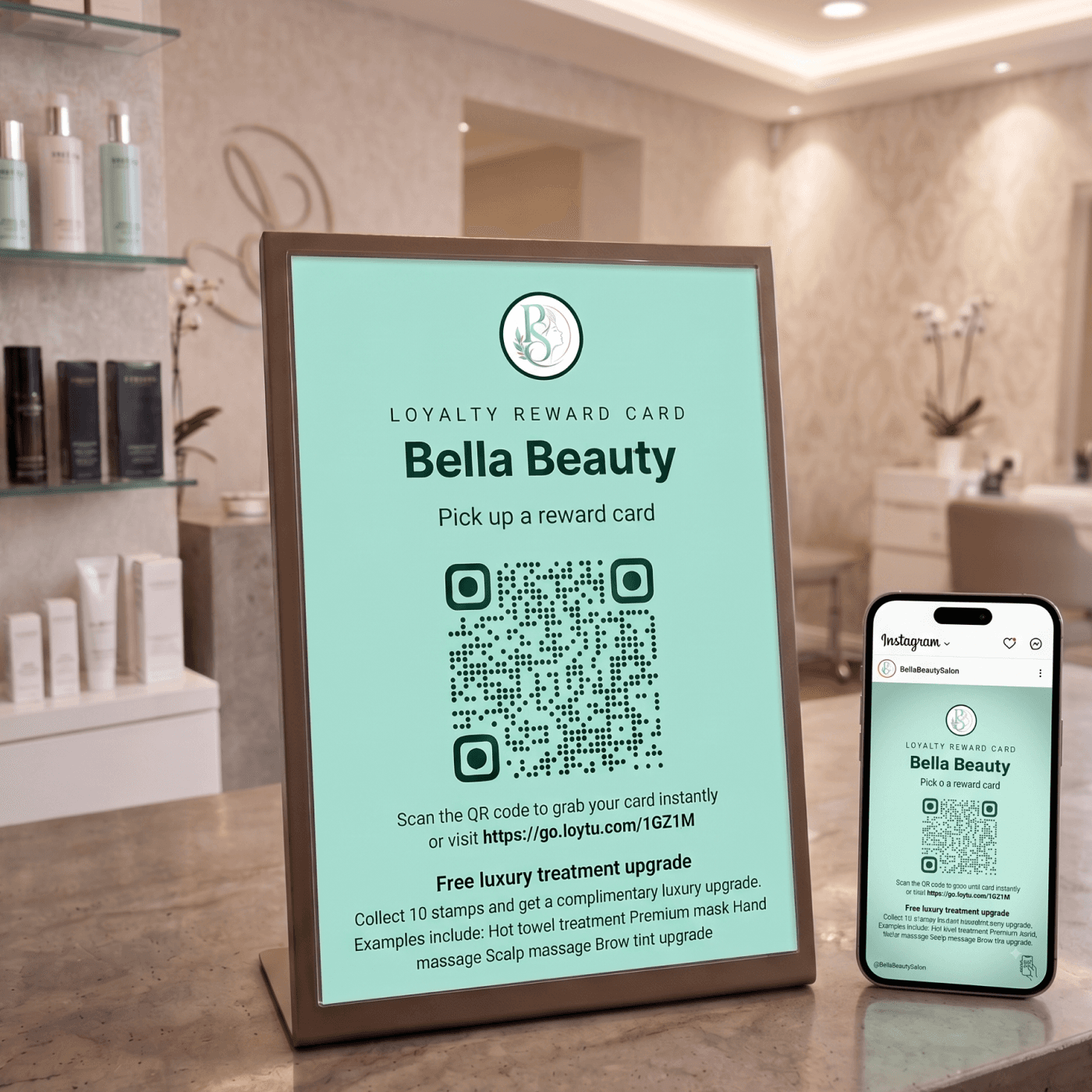 Sharing a Loytu digital loyalty program with customers