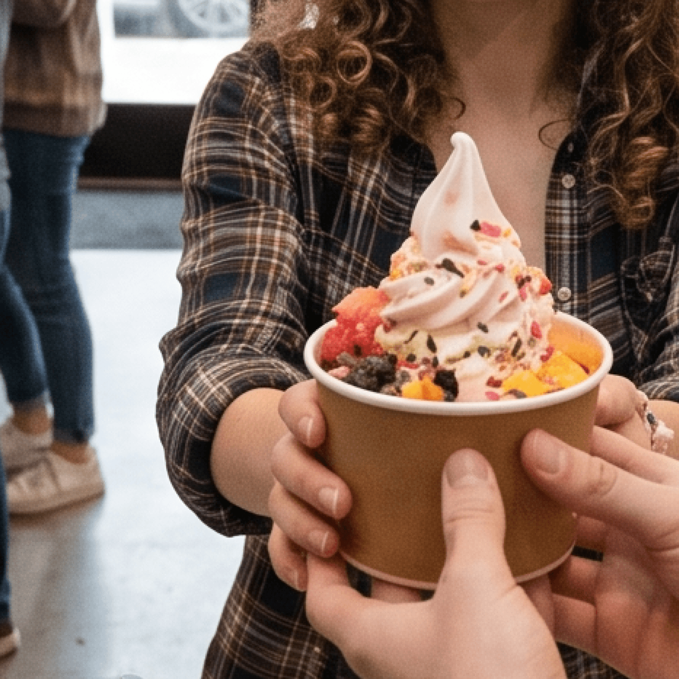 Frozen yogurt