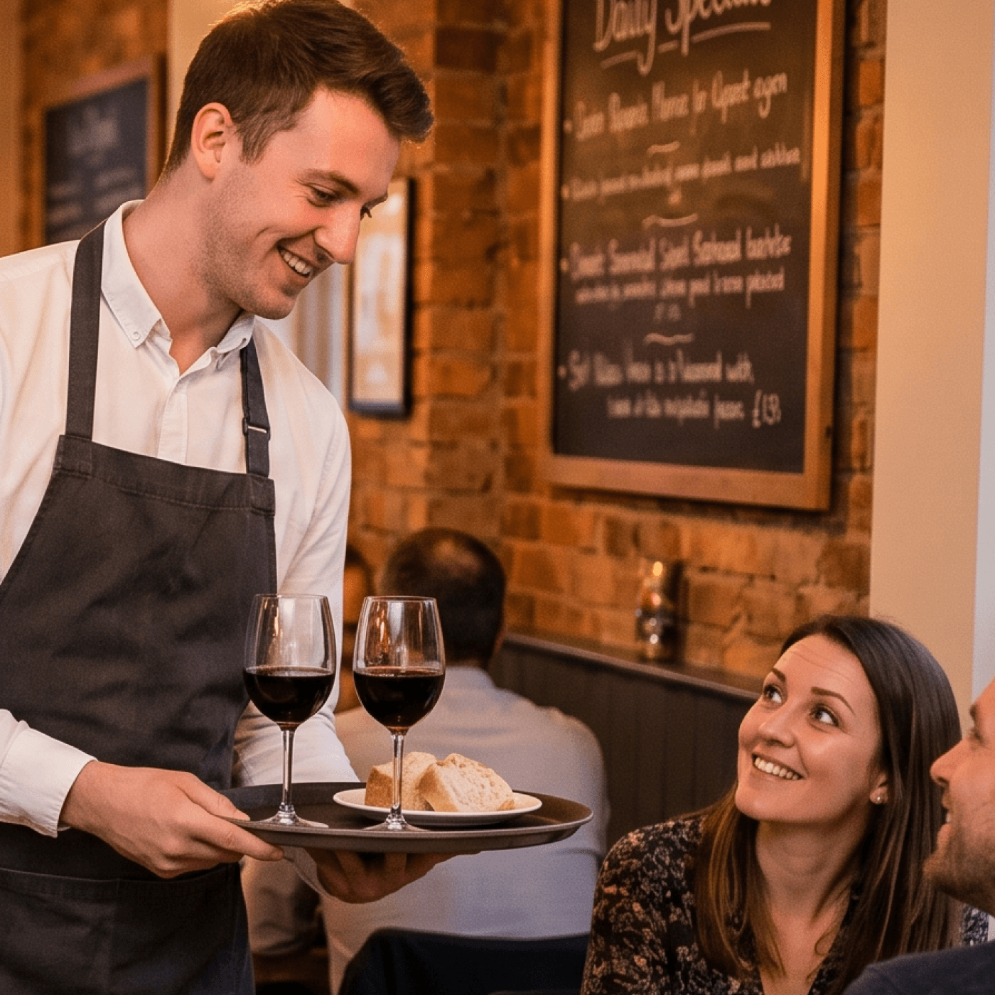 Street food loyalty card saved to phone wallet