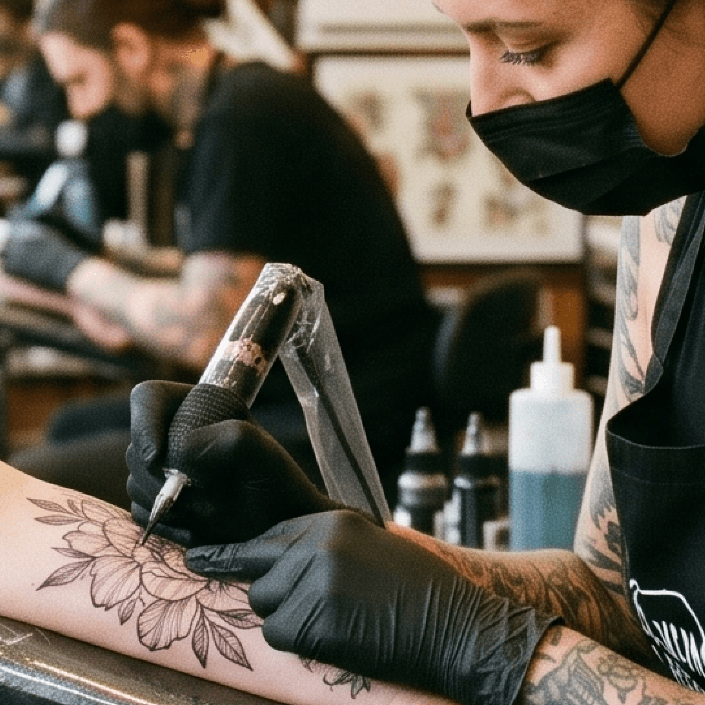 Tattoo studio using digital loyalty cards